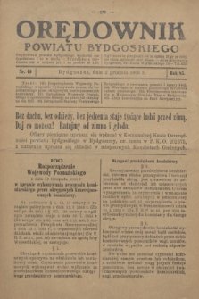 Orędownik Powiatu Bydgoskiego : wychodzi raz tygodniowo i to w środę. R.85, nr 49 (2 grudnia 1936)