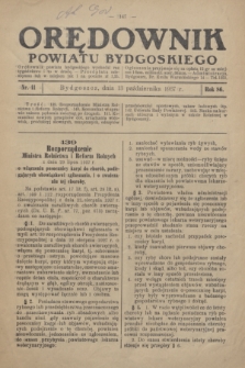 Orędownik Powiatu Bydgoskiego : wychodzi raz tygodniowo i to w środę. R.86, nr 41 (13 października 1937)