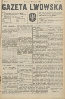 Gazeta Lwowska. 1919, nr 211
