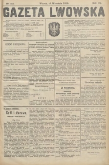 Gazeta Lwowska. 1919, nr 213