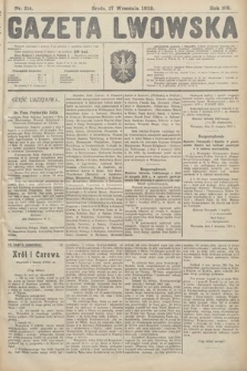 Gazeta Lwowska. 1919, nr 214