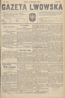 Gazeta Lwowska. 1919, nr 216