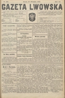 Gazeta Lwowska. 1919, nr 223