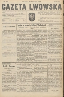 Gazeta Lwowska. 1919, nr 224