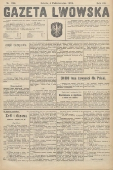 Gazeta Lwowska. 1919, nr 229