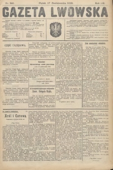 Gazeta Lwowska. 1919, nr 240