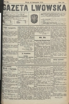 Gazeta Lwowska. 1919, nr 261