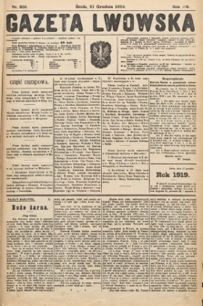 Gazeta Lwowska. 1919, nr 300