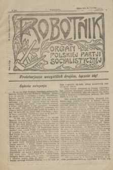 Robotnik : organ Polskiej Partji Socyalistycznej [Lewicy]. 1907, nr 210 (1 czerwca)