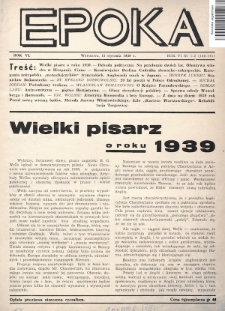 Epoka. 1939, nr 1-2