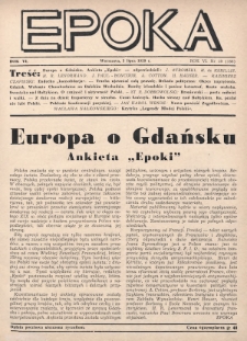 Epoka. 1939, nr 19