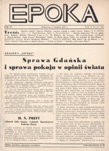 Epoka. 1939, nr 23