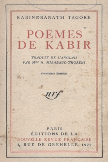 Poëmes de Kabir