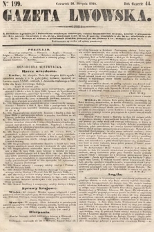 Gazeta Lwowska. 1854, nr 199