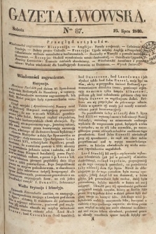 Gazeta Lwowska. 1840, nr 87