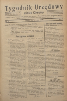 Tygodnik Urzędowy miasta Chorzów.R.4, nr 30 (31 lipca 1937)