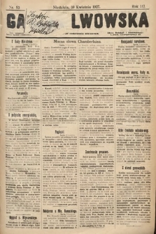 Gazeta Lwowska. 1927, nr 83