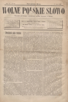 Wolne Polskie Słowo. R.1 [i.e.2], N° 10 (1 lutego 1888)