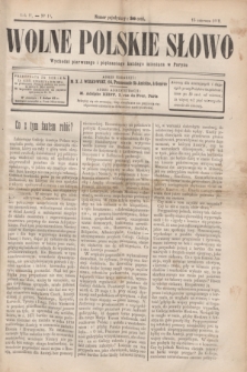 Wolne Polskie Słowo. R.1 [i.e.2], Nº 19 (15 czerwca 1888)