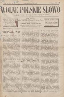 Wolne Polskie Słowo. R.2 [i.e.3], N° 33 (15 stycznia 1889)