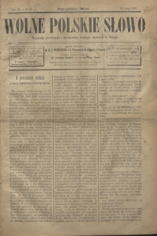 Wolne Polskie Słowo. R.4, No 58 (1 lutego 1890)