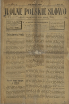 Wolne Polskie Słowo. R.4, No 79 (15 grudnia 1890)