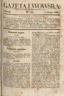 Gazeta Lwowska. 1840, nr 91