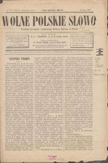 Wolne Polskie Słowo. R.10, Nº 204 (1 marca 1896) = R.15