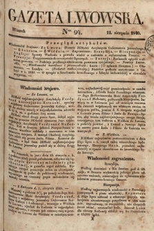 Gazeta Lwowska. 1840, nr 94