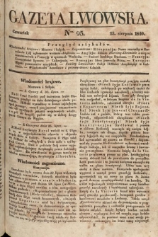 Gazeta Lwowska. 1840, nr 95