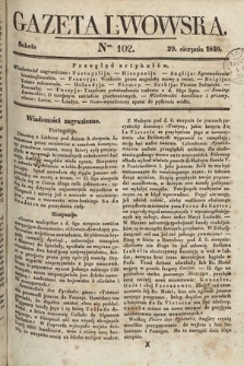 Gazeta Lwowska. 1840, nr 102