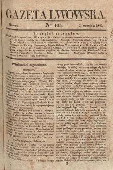 Gazeta Lwowska. 1840, nr 103