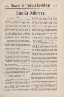 Dodatek do Tygodnika katolickiego.T.11, nr 8 (1870)