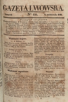 Gazeta Lwowska. 1840, nr 116