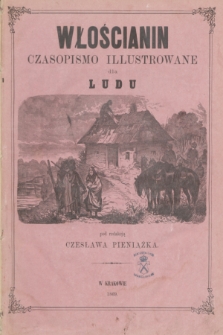 Włościanin : czasopismo illustrowane dla ludu.R.1, Wykaz prenumeratorów na „Włościanina” (1869) + wkładka