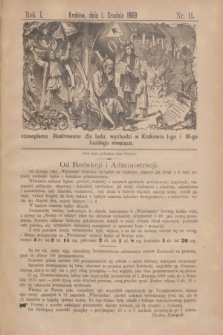 Włościanin : czasopismo illustrowane dla ludu.R.1, nr 11 (1 grudnia 1869)
