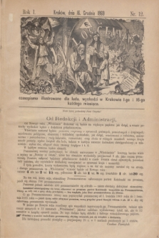 Włościanin : czasopismo illustrowane dla ludu.R.1, nr 12 (16 grudnia 1869)