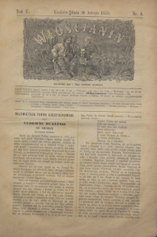 Włościanin.R.2, nr 4 (16 lutego 1870)