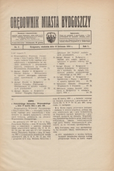 Orędownik Miasta Bydgoszczy. R.50, nr 8 (15 kwietnia 1934)