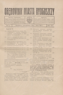 Orędownik Miasta Bydgoszczy. R.45[!], № 13 (1 lipca 1929)