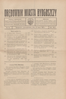 Orędownik Miasta Bydgoszczy. R.45[!], № 14 (15 lipca 1929)
