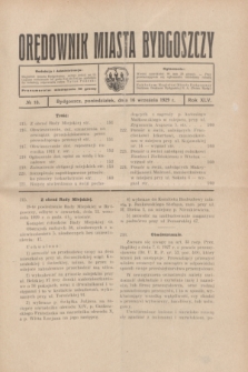 Orędownik Miasta Bydgoszczy. R.45[!], № 18 (16 września 1929)