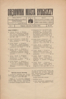 Orędownik Miasta Bydgoszczy. R.54, nr 4 (15 czerwca 1938)