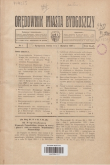 Orędownik Miasta Bydgoszczy. R.46, № 1 (1 stycznia 1930)