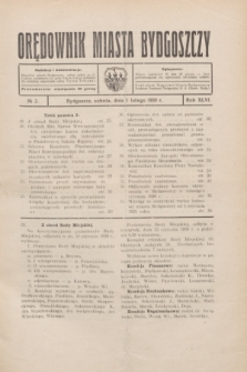 Orędownik Miasta Bydgoszczy. R.46, № 3 (1 lutego 1930)