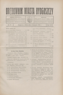Orędownik Miasta Bydgoszczy. R.46, nr 24 (1 listopada 1930)