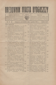 Orędownik Miasta Bydgoszczy. R.46, nr 26 (1 grudnia 1930)
