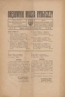 Orędownik Miasta Bydgoszczy. R.52, nr 16 (15 listopada 1936)