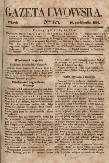 Gazeta Lwowska. 1840, nr 124