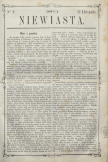 Niewiasta.1860, Ner 8 (19 listopada)